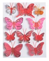 motyki na blistrze mix 4cm - 7,5cm 10szt.