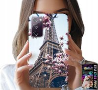 ETUI DO SAMSUNG GALAXY S20 LITE - PARYŻ WIEŻA EIFFLA PIĘKNE MIEJSCA PLECKI