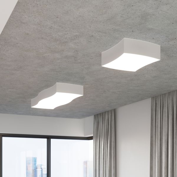 Plafon SQUARE 1 biały zdjęcie 8