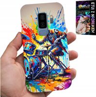 ETUI DO SAMSUNG GALAXY S9 PLUS - ROCK PERKUSJA BĘBNY KOŚCIOTRUP POKROWIEC