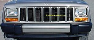 Jeep Cherokee - Chromowane Listwy Grill Chrom Atrapy Zderzaka Tuning zdjęcie 2