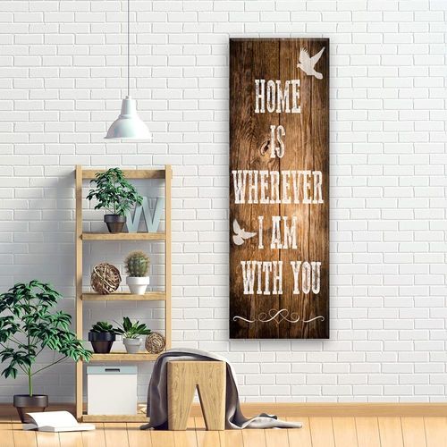 Deco Panel, Sentencja z ptakami 30x90 na Arena.pl