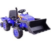 TRAKTOR NA AKUMULATOR Z PRZYCZEPĄ - JCX, PILOT S-617