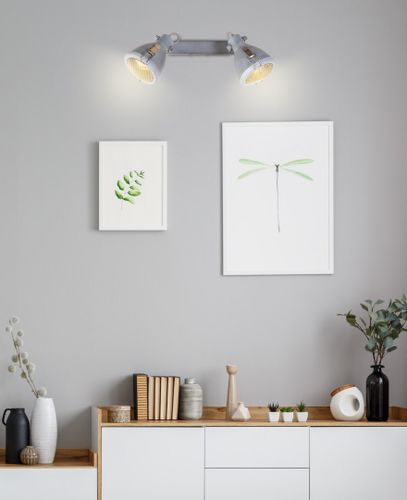 Crodo listwa 2x40W E14 szary na Arena.pl