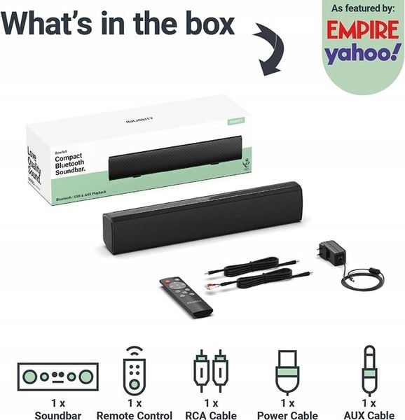 Soundbar Majority Bowfell 2.1 głośnik Bluetooth zdjęcie 7