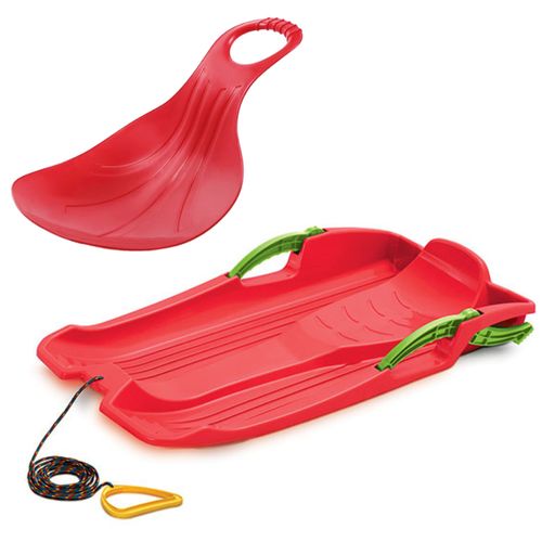 Sanki Bobslej HORNET z hamulcami + Ślizg Jabłuszko na Arena.pl