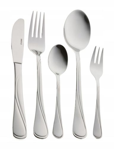 Sztućce w Walizce 72 ele 12 osób Połysk KINGHoff na Arena.pl