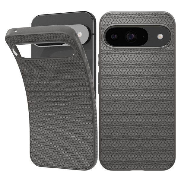 spigen liquid air google pixel 9 / 9 pro marble grey zdjęcie 1