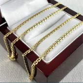 ZŁOTY łańcuszek splot GUCCI PR.585 (14K) długość 50 cm
