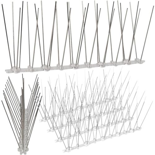 10x METALOWE KOLCE NA PTAKI GOŁĘBIE GĘSTE PRZECIW PTAKOM KUNOM NIERDZEWNE na Arena.pl