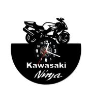 Zegar ścienny z płyty winylowej 209.13 Kawasaki