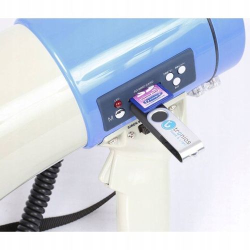 Megafon MOCNY 60W VONYX MP3/ USB/ SD/ SYRENA na Arena.pl