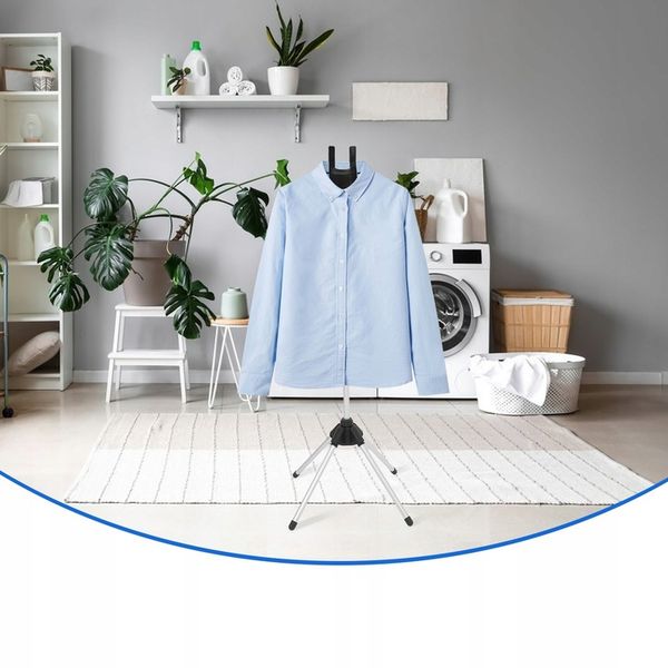 PODRĘCZNY STOJAK NA PAROWNICĘ DO UBRAŃ REGULOWANE AKCESORIA WIESZAK NA zdjęcie 16