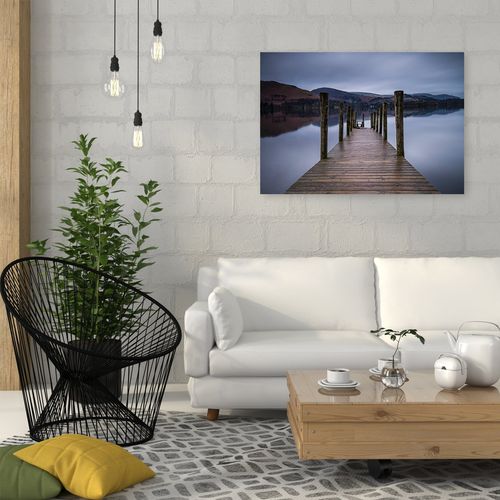 Deco Panel, Pomost nad jeziorem 120x80 na Arena.pl