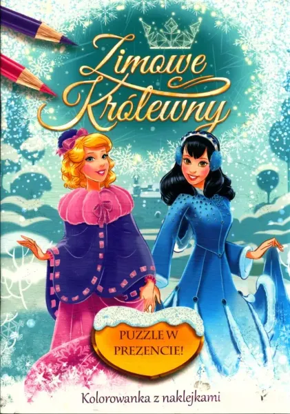 KOLOROWANKA ZIMOWE KRÓLEWNY zdjęcie 1