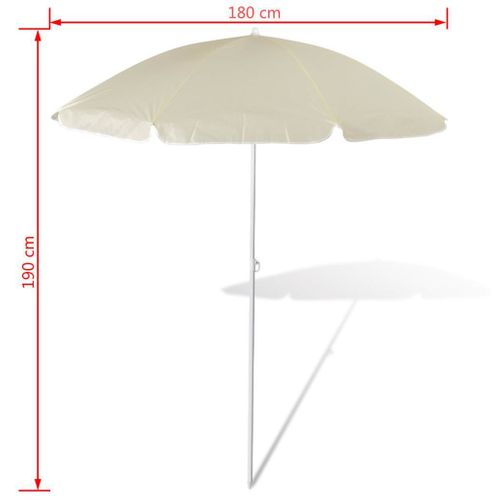 Parasol Plażowy, Żółty (180 Cm). na Arena.pl