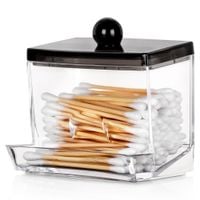 Pojemnik Łazienkowy Organizer na Patyczki do Uszu Kosmetyczne Higieniczne