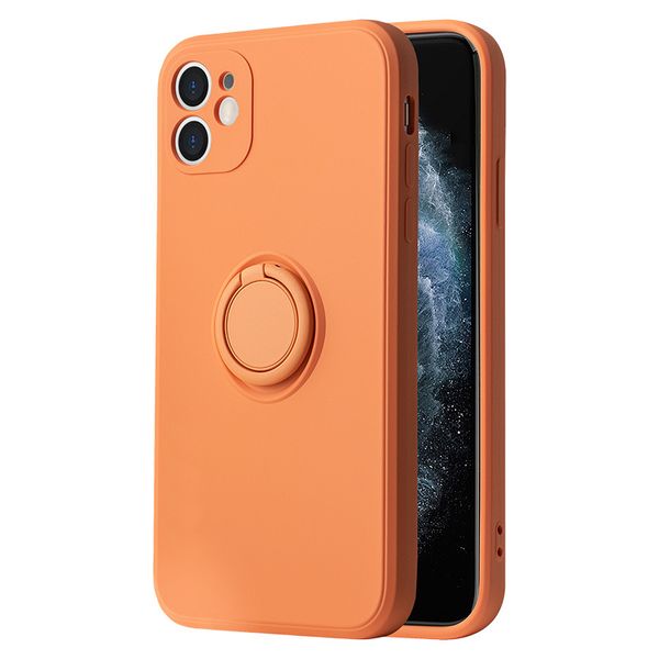 Vennus Silicone Ring do Iphone 13 Mini Pomarańczowy zdjęcie 1