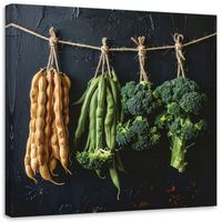 Obraz do kuchni restauracji baru jadalni, Zielone Brokuły Warzywa