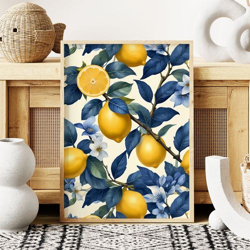 Plakat do kuchni cytryny 40x50 cm na Arena.pl
