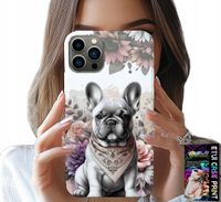 ETUI DO IPHONE 13 PRO MAX - BULDOG BULDOGI PIESKI RASY PSÓW PLECKI