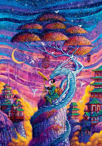 Puzzle Imagination Roch Urbaniak Sakura i Ryu Good Loot 1000 elementów na Arena.pl