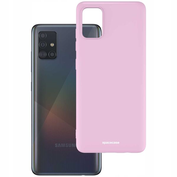 Spacecase Silicone Case Galaxy A71 Lilac zdjęcie 2