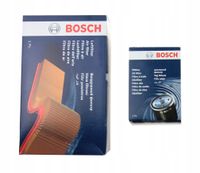 Zestaw filtrów Bosch filtr oleju przykręcany, filtr powietrza wkład