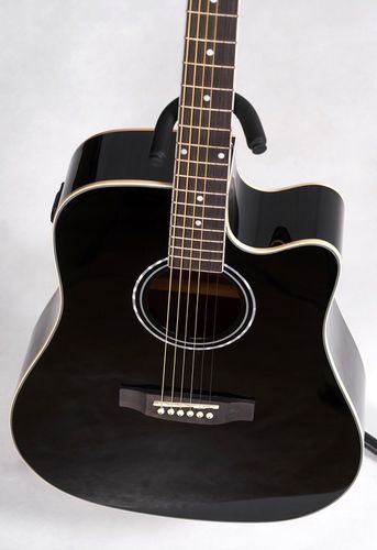 Gitara e-akustyczna Harley Benton D-120CE BK na Arena.pl