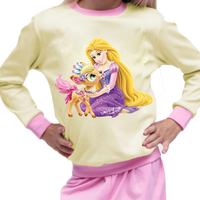 Piżama dziecięca Zaplątani - Tangled Roszpunka