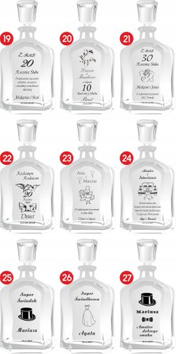 Prezent URODZINY Dla Taty Mamy Brata Dziadka Babci Karafka na Arena.pl