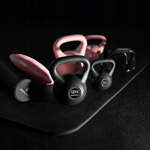 KETTLEBELL DO ĆWICZEŃ 12 kg KULA KETLE HANTLA FITNESS ABS HANTEL CIĘŻAR na Arena.pl