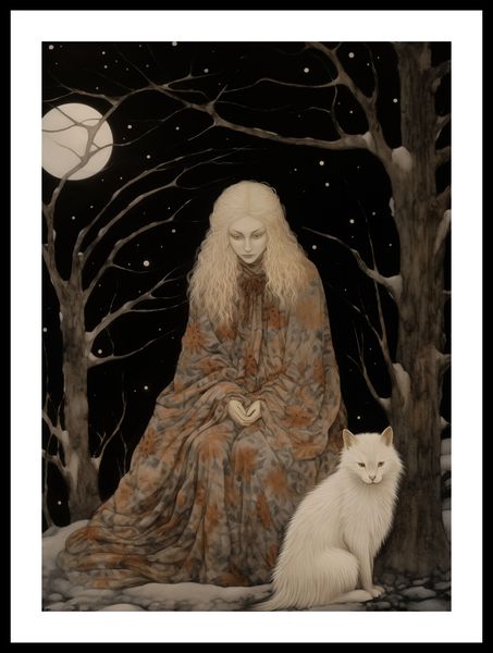 Plakat 39,5x55cm Stróżka Leśna zdjęcie 3