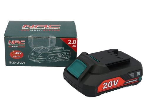 AKUMULATOR NAC B-20-LI-20V 2 AH DO ELEKTRONARZĘDZI AKUMULTISYSTEM 20 V na Arena.pl