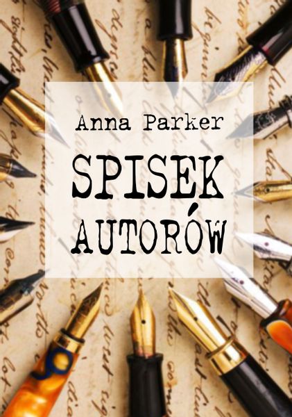 (epub, mobi) Spisek autorów zdjęcie 1