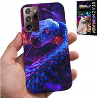 ETUI DO SAMSUNG NOTE 20 ULTRA - WĄŻ KOBRA GRZECHOTNIK GADY CASE + FOLIA