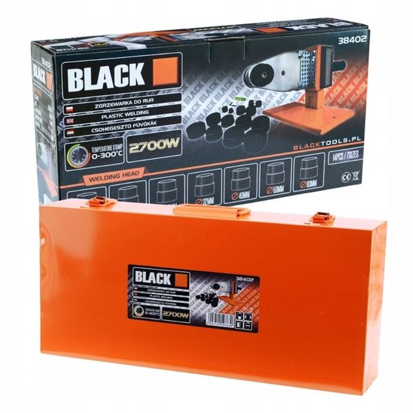 ZGRZEWARKA DO RUR MOCNA PP PCV 7 MATRYC 16-63 BLACK zdjęcie 7