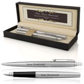 ZESTAW PARKER długopis i pióro PREZENT NA ZAKOŃCZENIE SZKOŁY roku + GRAWER