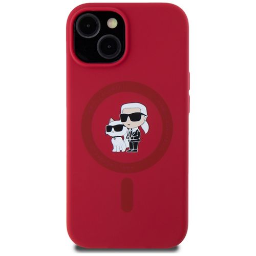 Etui Karl Lagerfeld do iPhone 15, Czerwony, MagSafe na Arena.pl