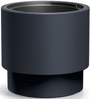 DONICZKA OSŁONKA NA KWIATY HEOS ANTRACYT 30CM