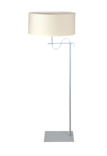 Duża lampa podłogowa KAMERUN E27 na Arena.pl