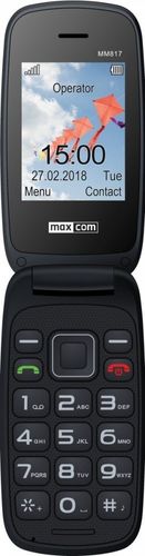 Telefon komórkowy Maxcom Dual SIM MM 817BLACK na Arena.pl