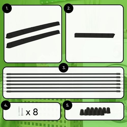 Suszarka Na Pranie Ubrania Sufitowa 6 Prętów 170cm na Arena.pl