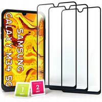 3-pak SZKŁO HARTOWANE DO Samsung Galaxy M34 5G na cały ekran 9H ochronne 5D