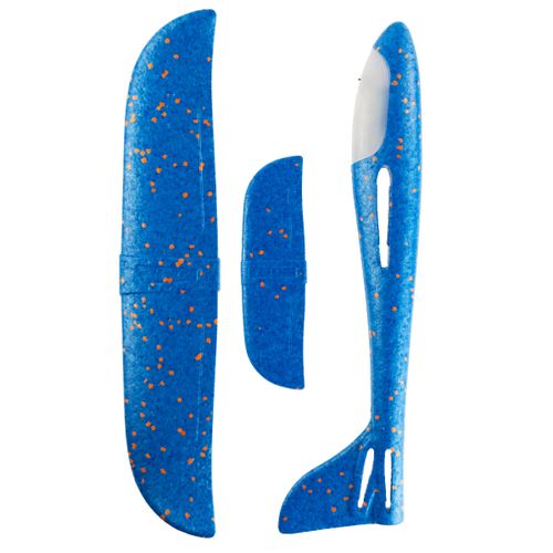 SAMOLOT STYROPIANOWY LED LIGHT niebieski rzutka na Arena.pl