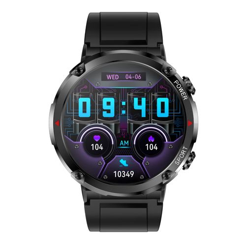 smartwatch gravity gt21-6 + czerwony pasek silikonowy na Arena.pl