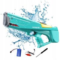 PISTOLET REKIN SHARK ZIELONY NA WODĘ 600 ML POJEMNOŚCI ELEKTRYCZNY