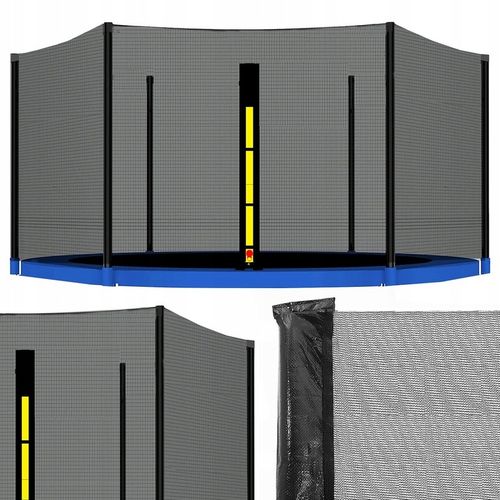 SIATKA DO TRAMPOLINY 10FT 300/305/312 cm ZEWNĘTRZNA MOCNA NA 6 SŁUPKÓW NÓG na Arena.pl