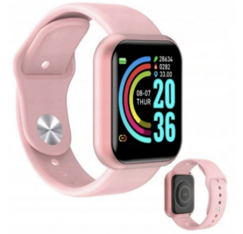 Smartwatch L18s różowy na Arena.pl