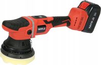 POLERKA ORBITALNA 125mm AKUMULATOROWA 4Ah + 3 gąbki Yato